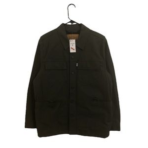 NWT Levi Strauss & Co. Men’s Dark Green Button Down Workwear Jacket